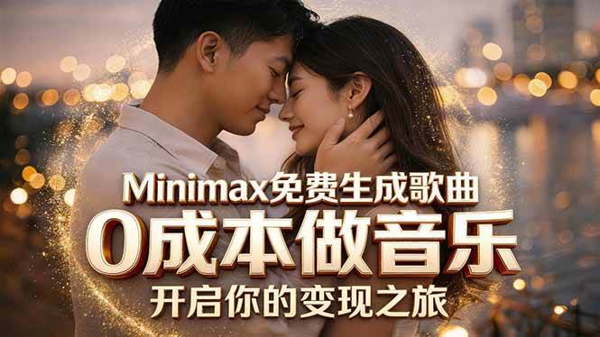(5.11)Minimax免费生成歌曲实测！0成本做音乐，说唱流行Lofi一键生成